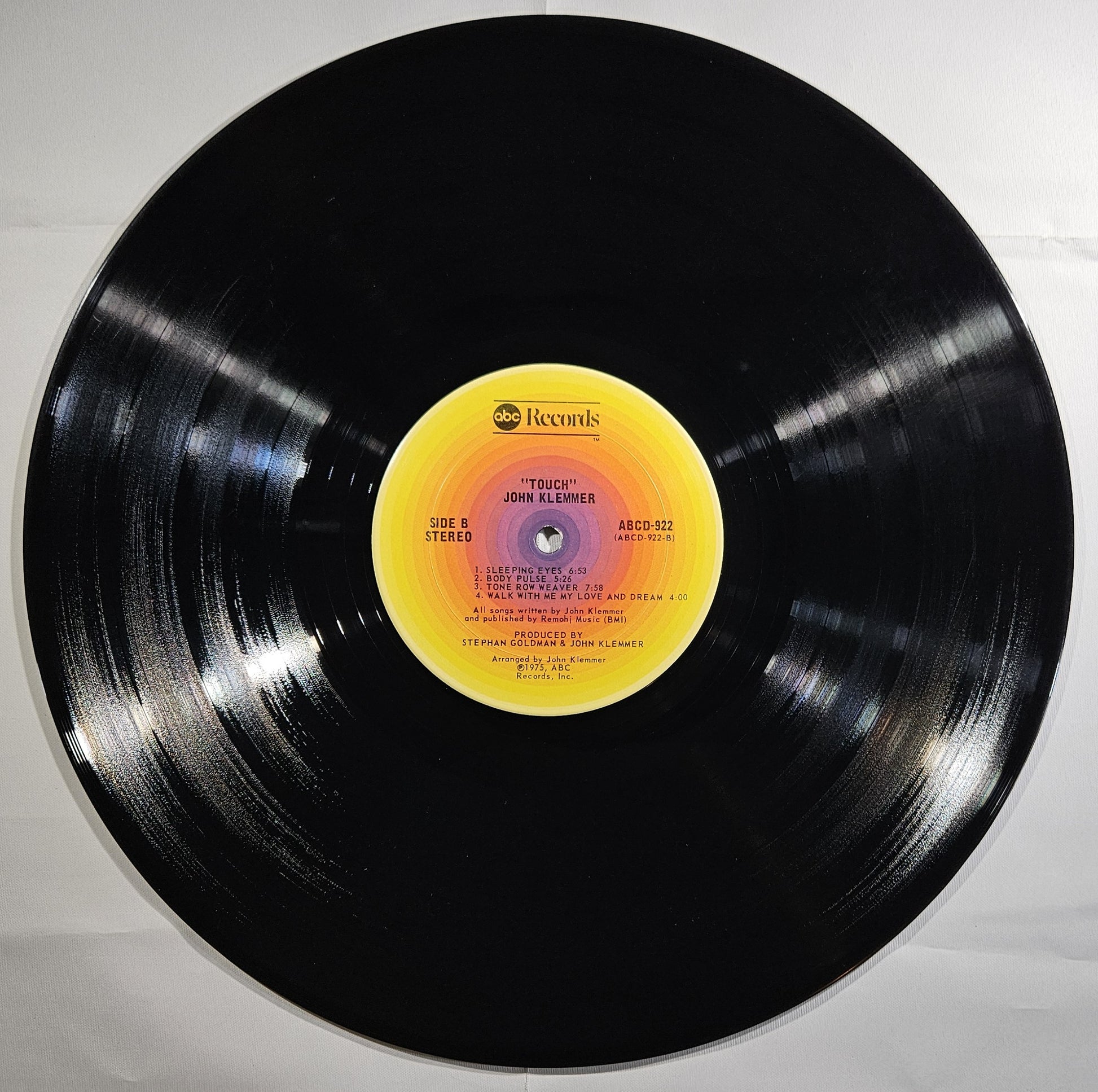 John Klemmer - Touch [1975 Santa Maria Pressing] [Used Vinyl Record LP] [B]