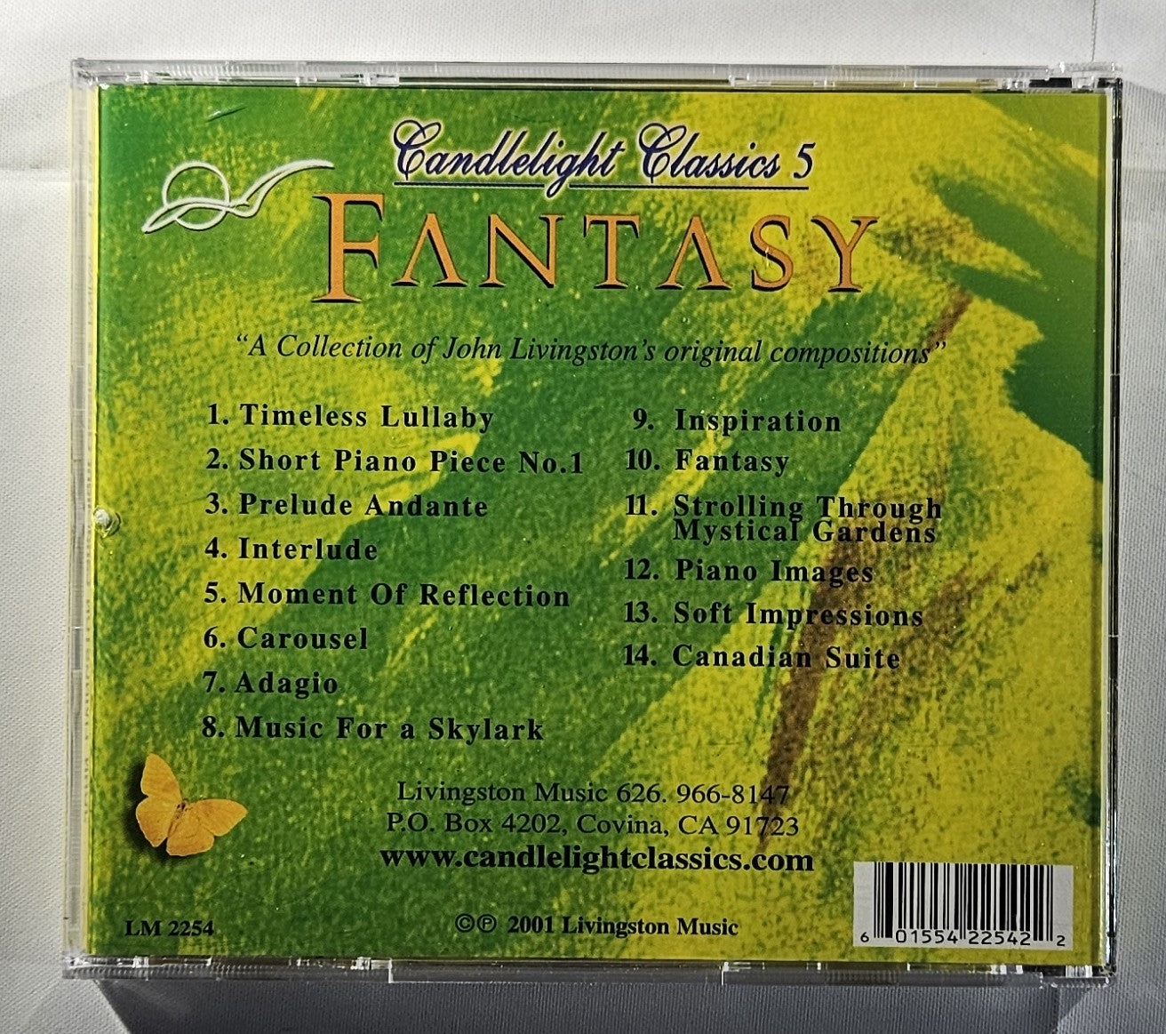 John Livingston - Fantasy [2001 Used CD]