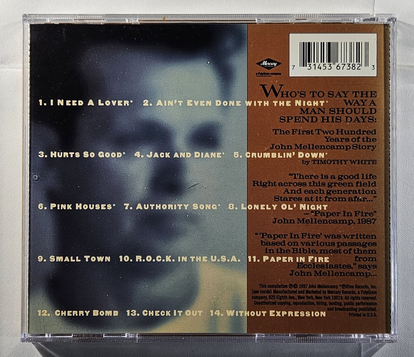 John Mellencamp - The Best That I Could Do (1978-1988) [1997 Used HDCD]