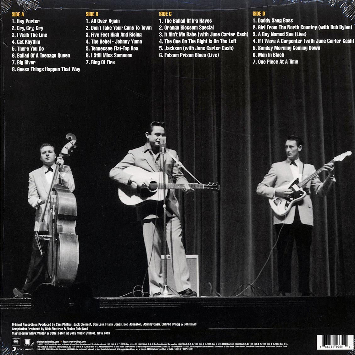 Johnny Cash - The Essential Johnny Cash [2015 Reissue Compilation] [New Double Vinyl Record LP]