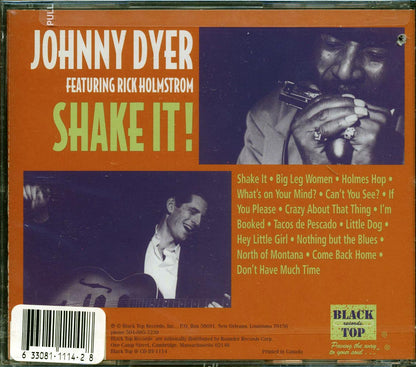 Johnny Dyer Featuring Rick "L.A. Holmes" Holmstrom - Shake It! [1995 New CD]