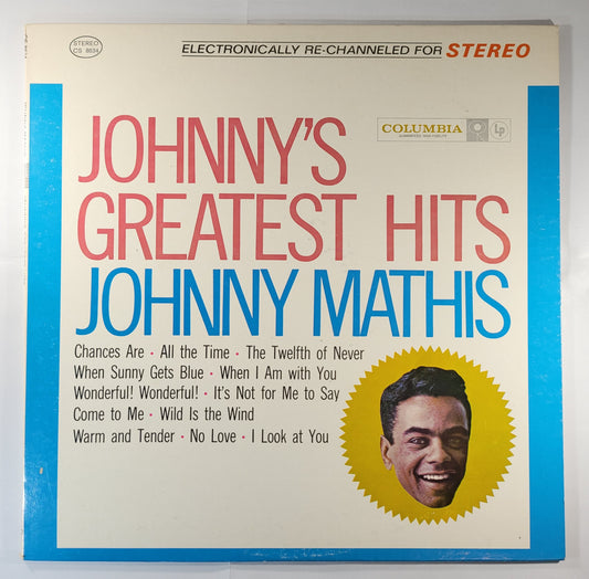 Johnny Mathis - Johnny's Greatest Hits [1962 Reissue] [Used Vinyl Record LP] [B]