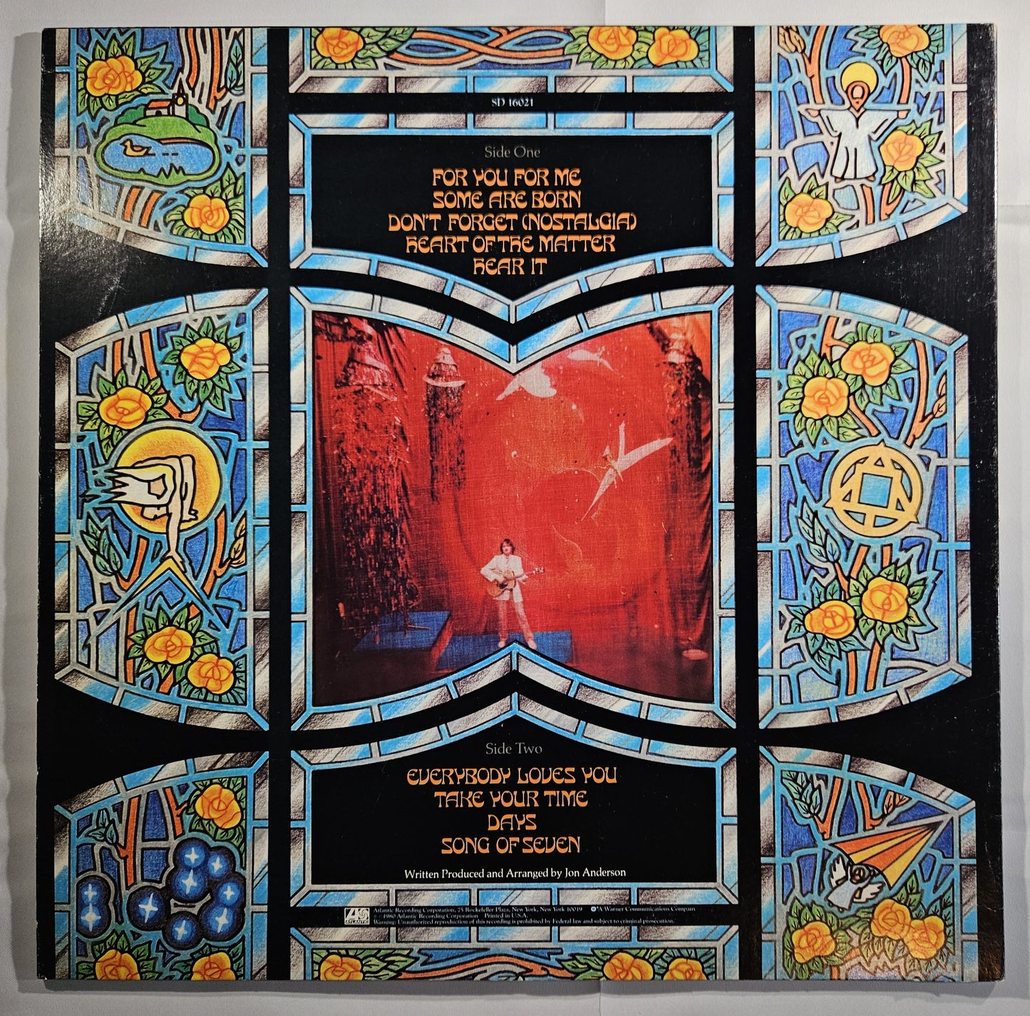 Jon Anderson - Song of Seven [1980 Promo Monarch Pressing] [Used Vinyl Record LP] [B]