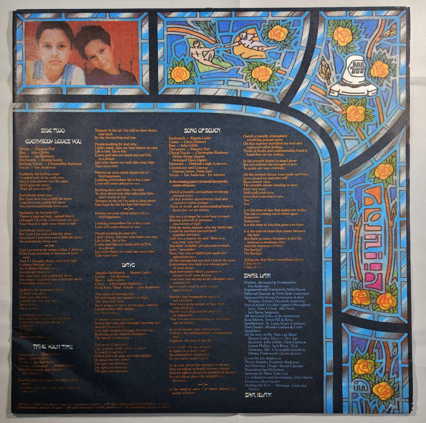 Jon Anderson - Song of Seven [1980 Promo Monarch Pressing] [Used Vinyl Record LP] [B]