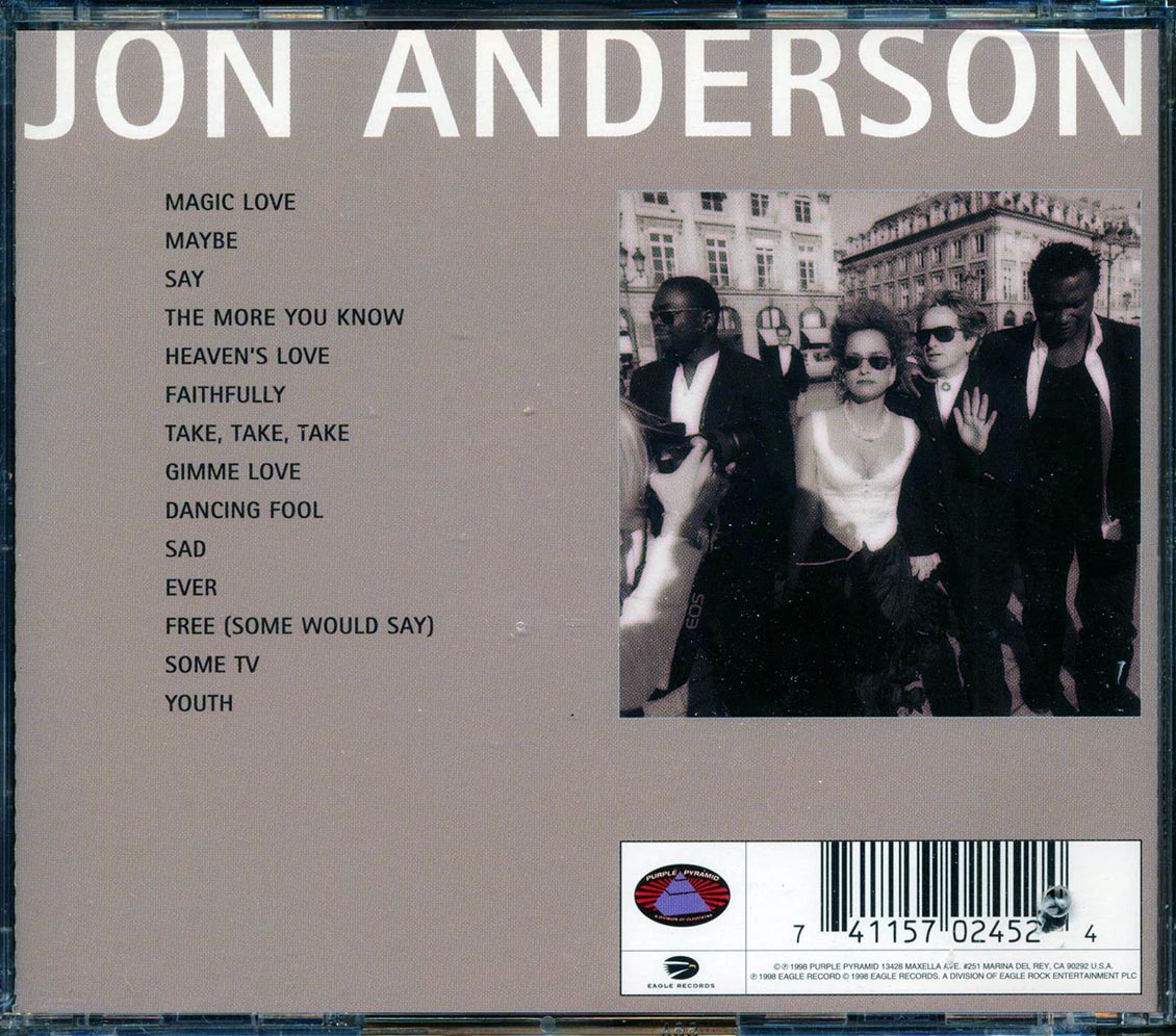 Jon Anderson - The More You Know [1998 New CD]