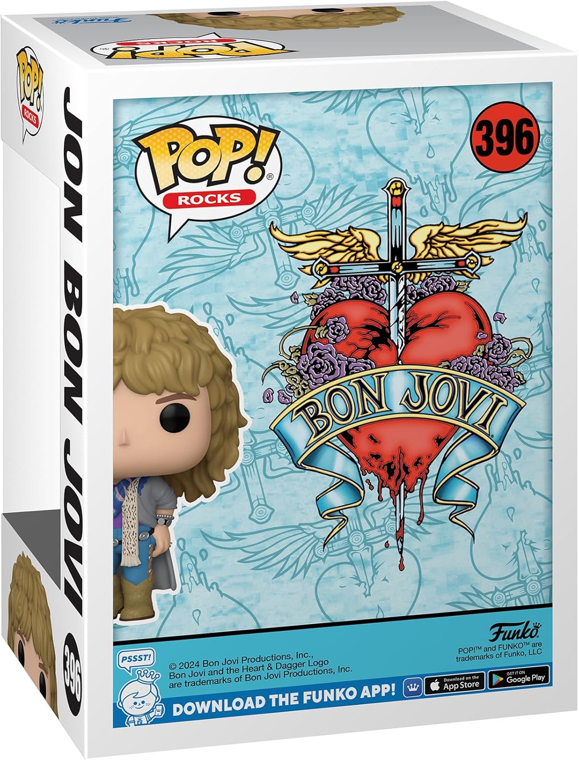 Funko Pop Rocks - Jon Bon Jovi #396