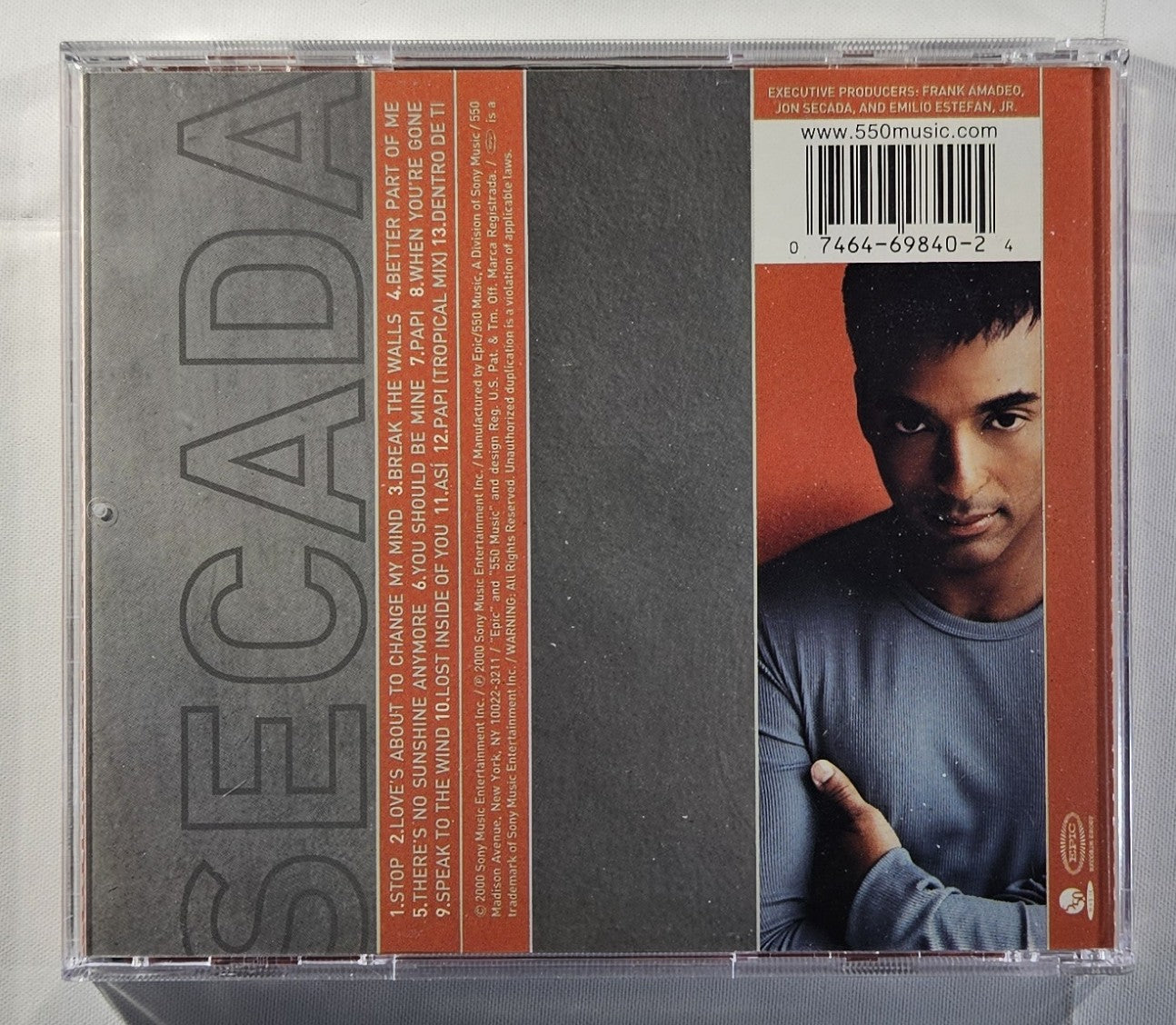 John Secada - Better Part of Me [2000 Used CD]