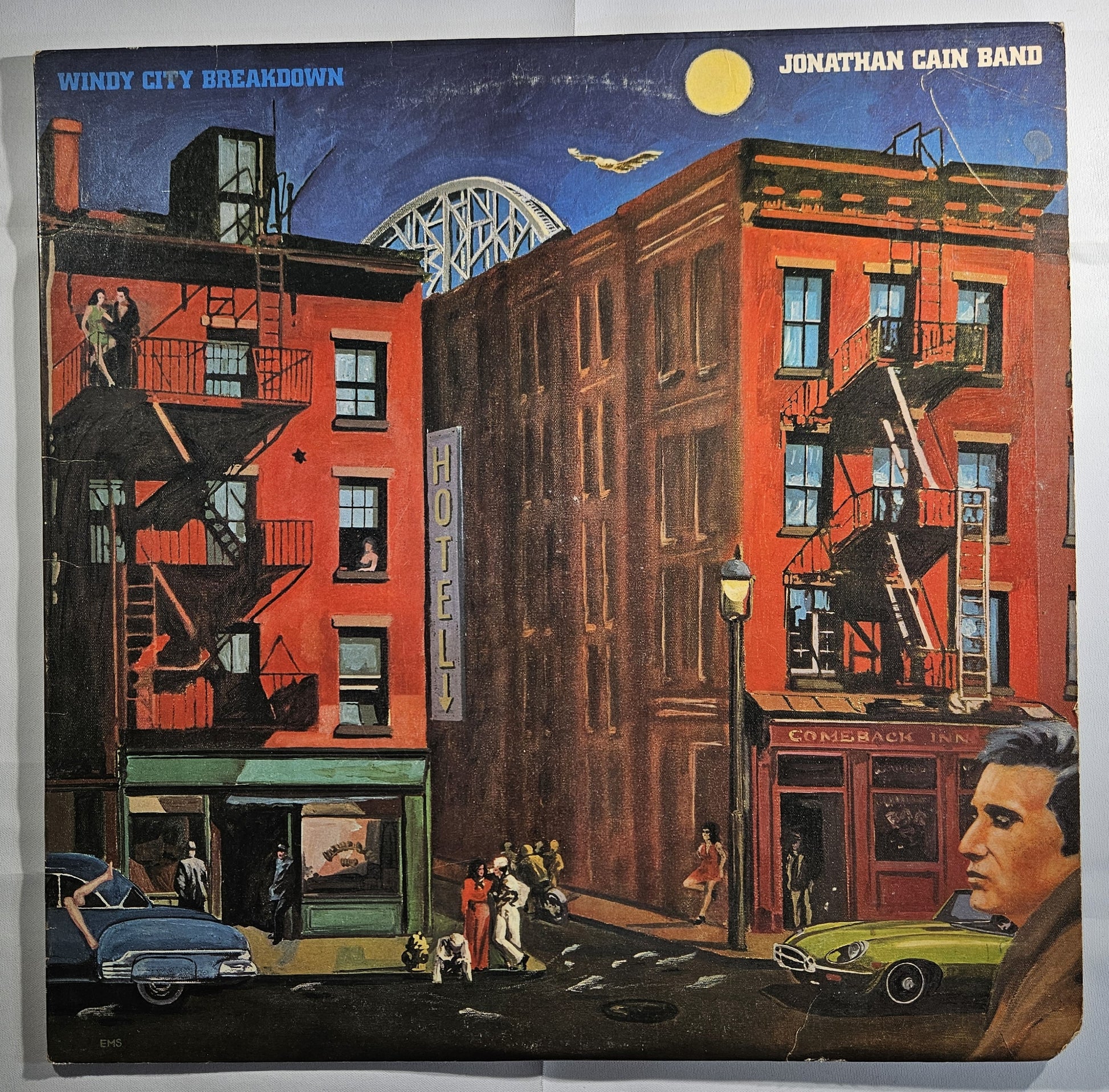Jonathan Cain Band - Windy City Breakdown [1977 Used Vinyl Record LP]