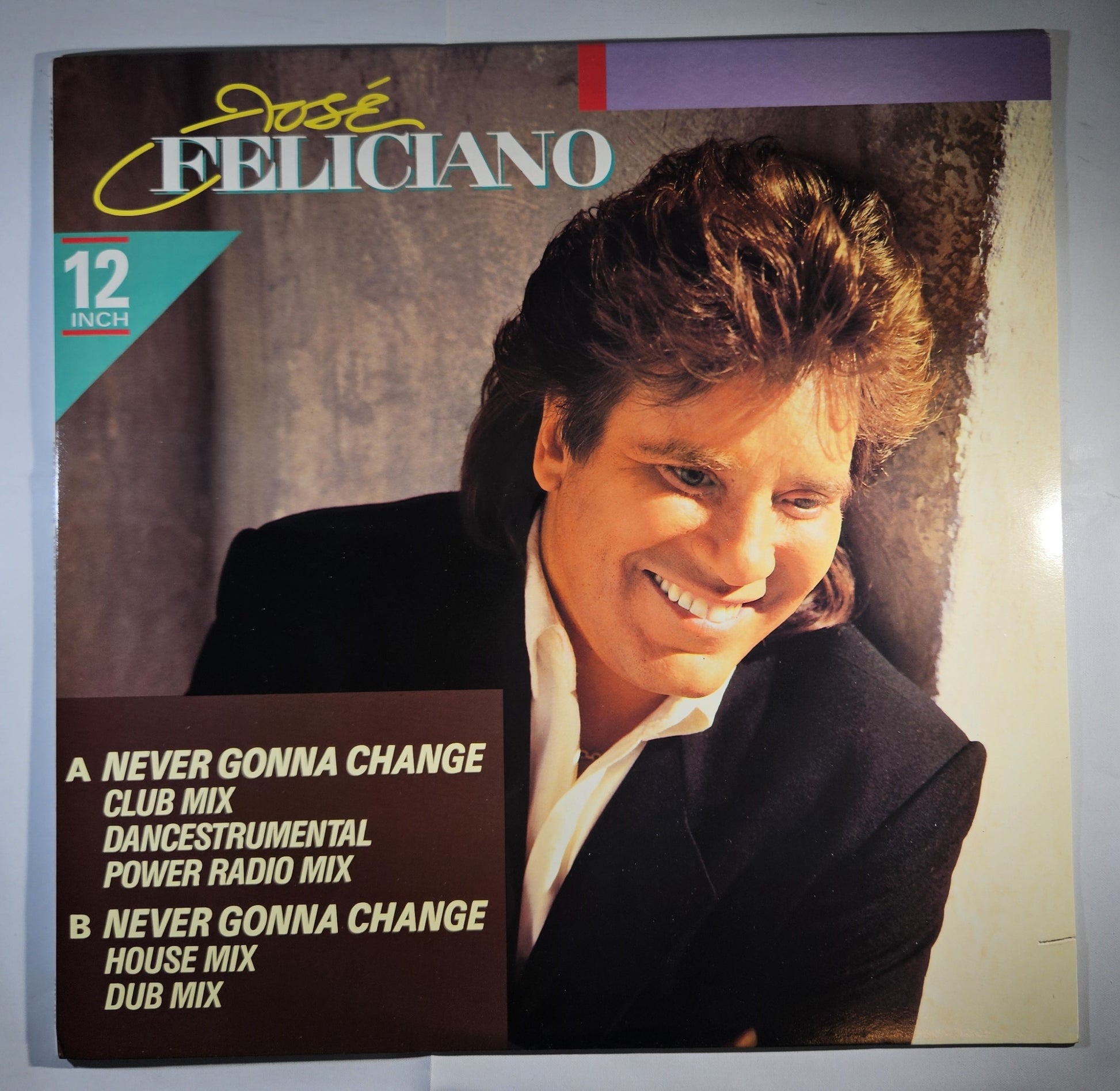 José Feliciano - Never Gonna Change [1989 Used Vinyl Record 12" Single]