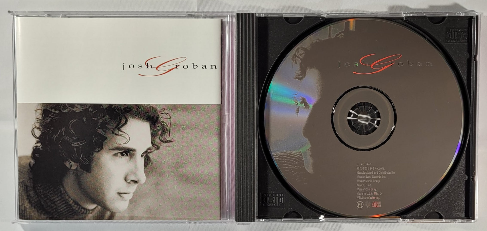 Josh Groban - Josh Groban [2001 Used CD] [B]