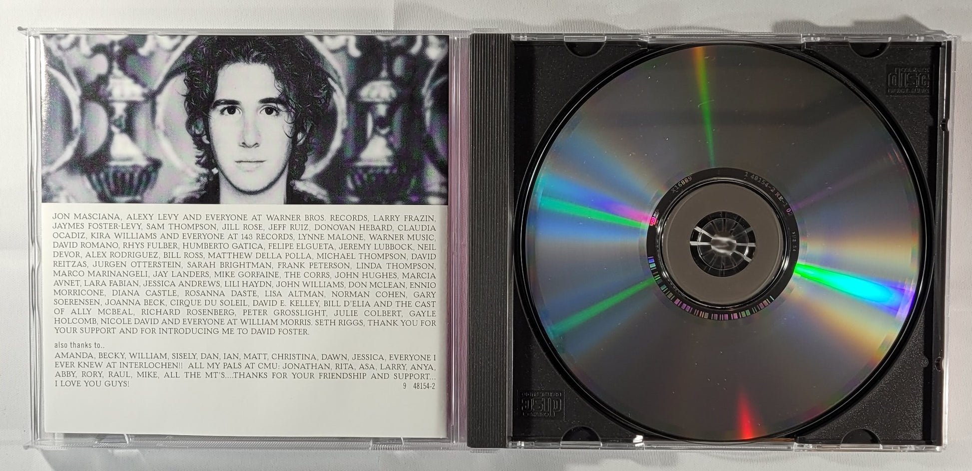 Josh Groban - Josh Groban [2001 Used CD] [B]