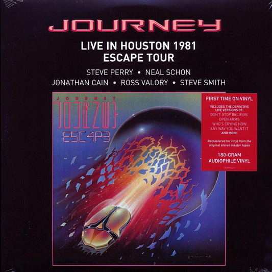 Journey - Live in Houston 1981 Escape Tour [2022 Reissue Remaster 180G] [New Double Vinyl Record LP]