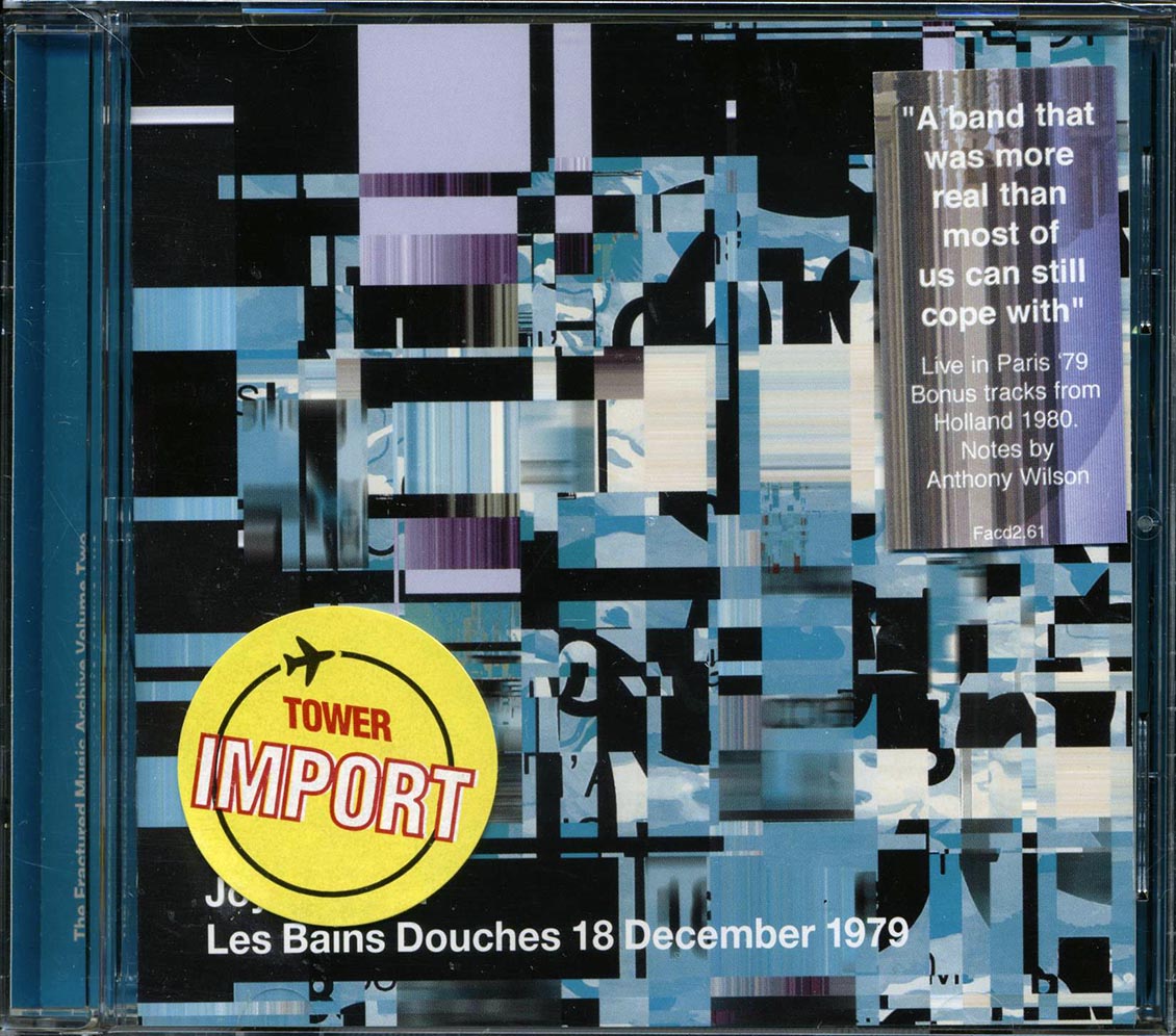 Joy Division - Les Bains Douches 18 December 1979 [2001 New CD]