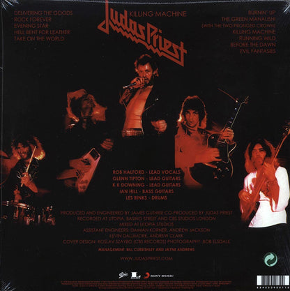 Judas Priest - Killing Machine [2017 Reissue 180G] [New Vinyl Record LP]