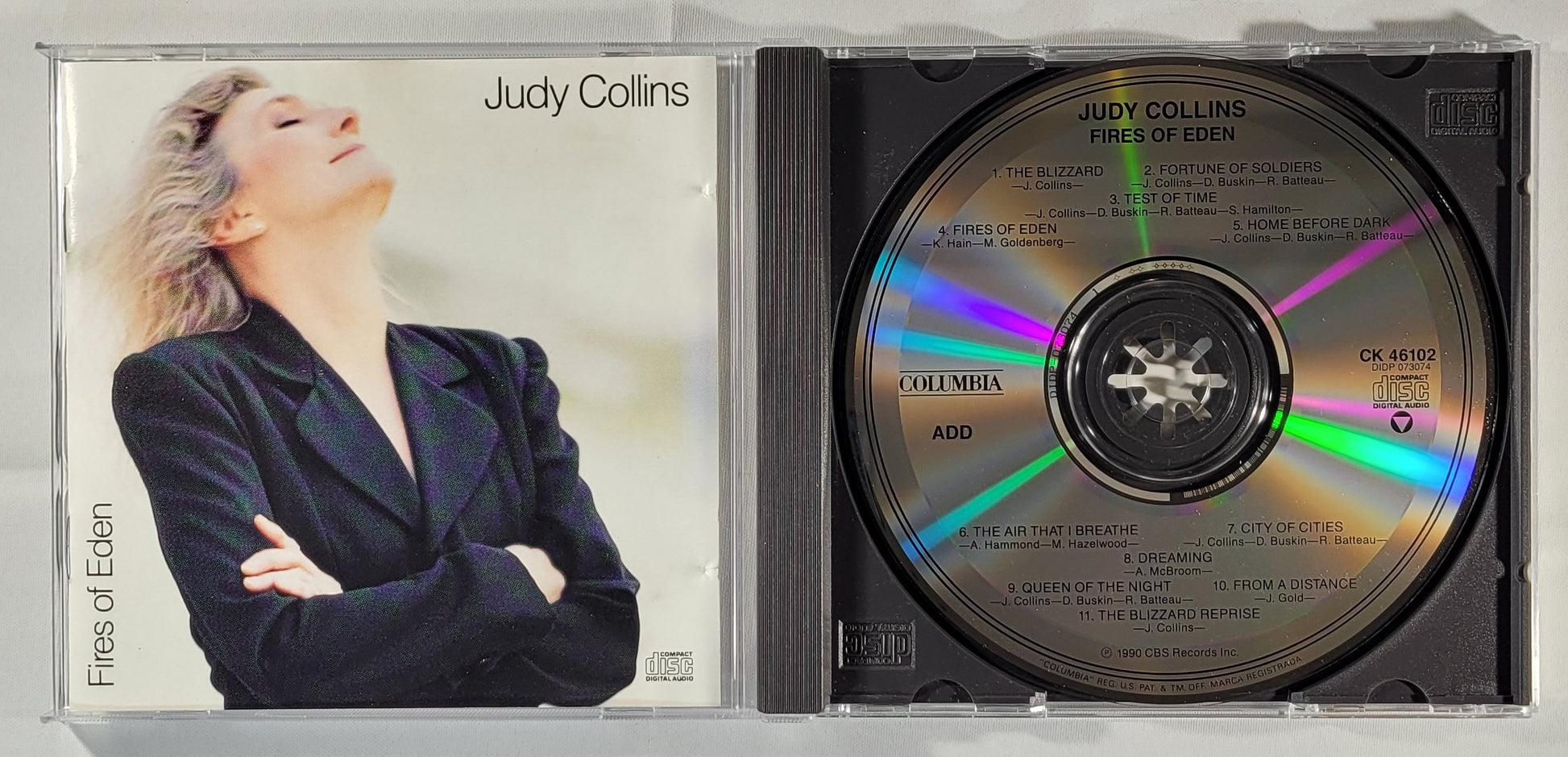 Judy Collins - Fires of Eden [1990 Used CD]