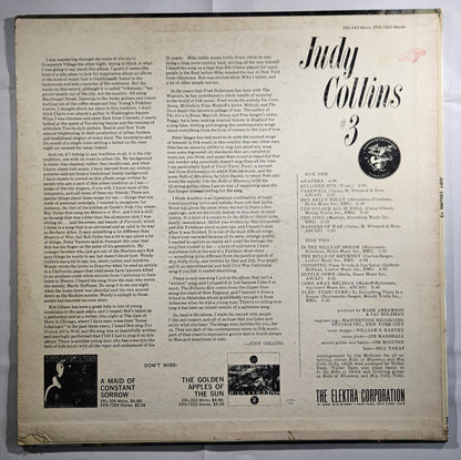 Judy Collins - Judy Collins #3 [1963 Mono] [Used Vinyl Record LP]