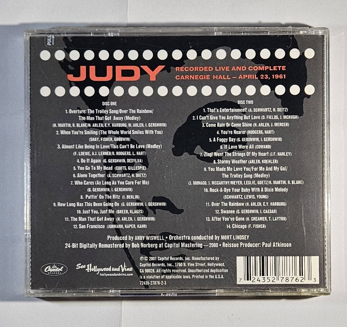 Judy Garland - Judy at Carnegie Hall [2001 Reissue Remastered] [New Double CD]