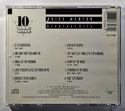 Juice Newton - Greatest Hits [1991 Compilation] [Used CD] [B]