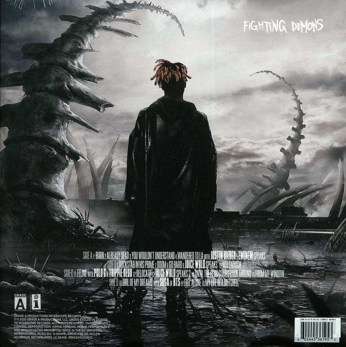 Juice WRLD - Fighting Demons [2022 Blue Limited] [New Double Vinyl Record LP]