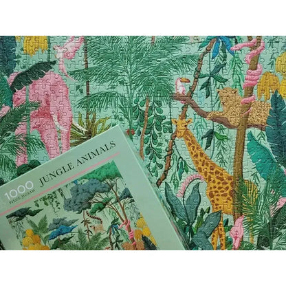 Jungle Animals 1000 Piece Jigsaw Puzzle Gibsons
