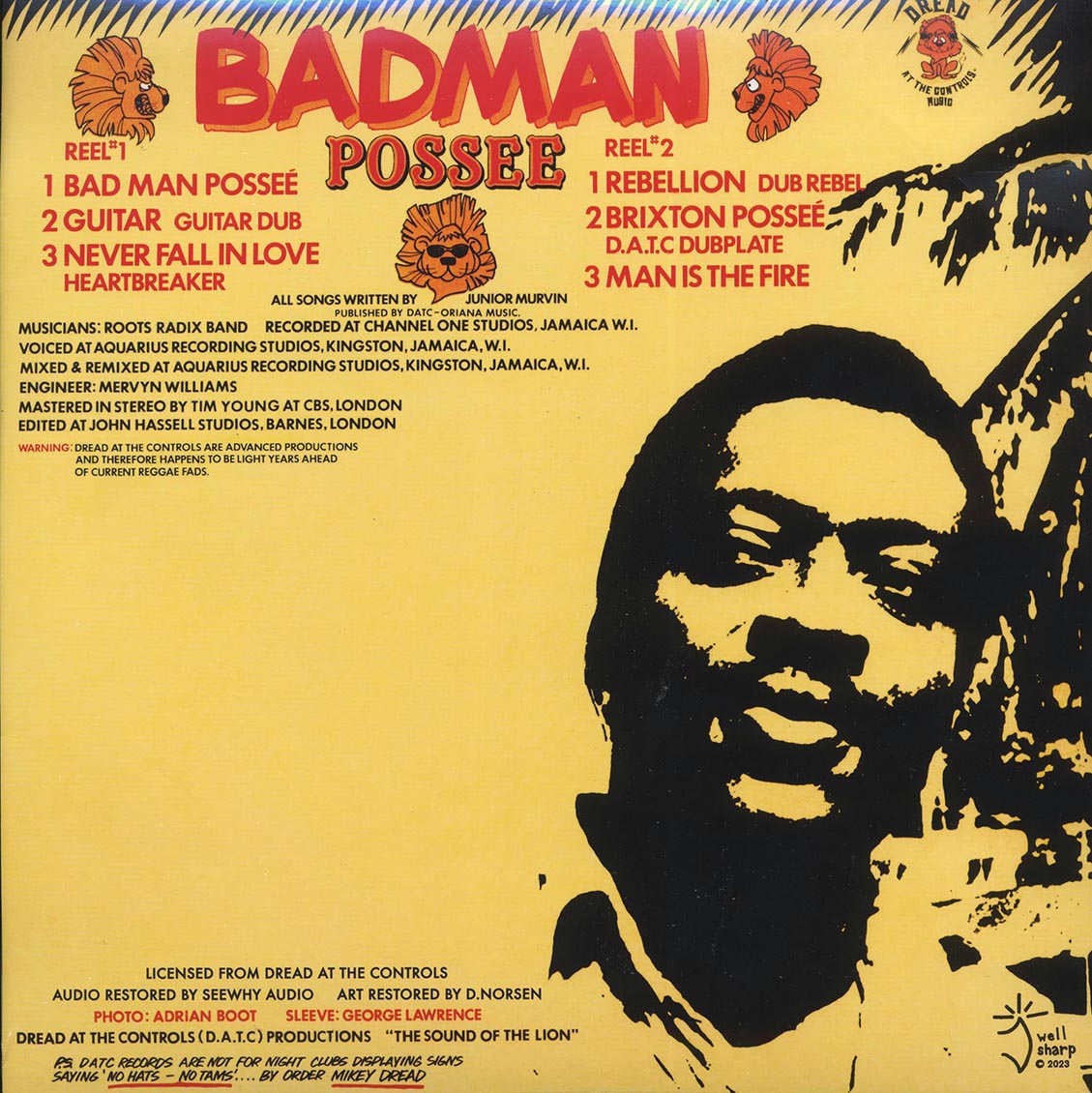 Junior Murvin - Bad Man Possee [2024 Reissue Remastered] [New Vinyl Record LP]