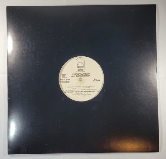 Justin Warfield - Steppin' With the Sound [1991 Promo] [Used Vinyl Record 12" Single] [C]