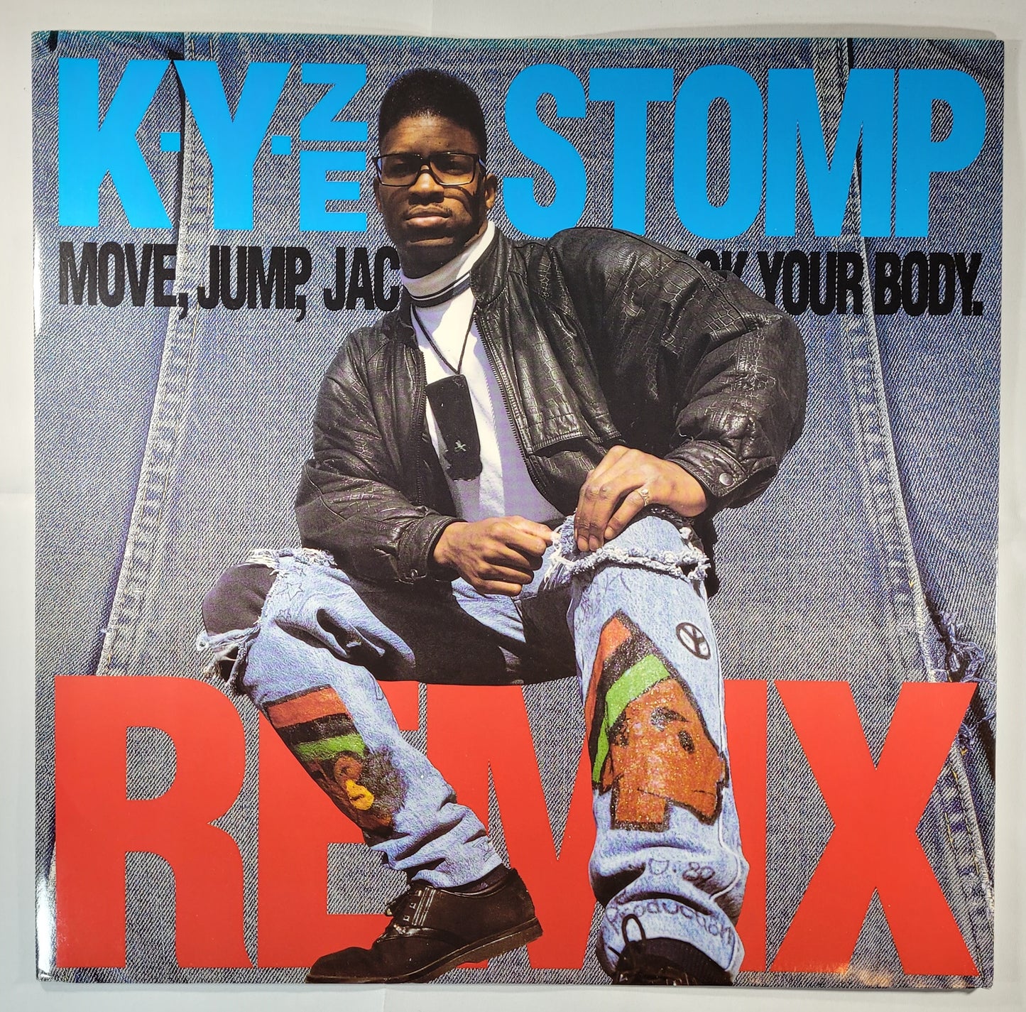 K-Y-Ze - Stomp (Move, Jump, Jack Your Body) (Remix) [1989 Used Vinyl Record 12" Single]