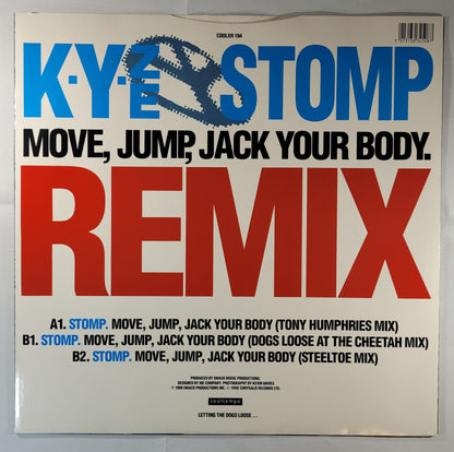 K-Y-Ze - Stomp (Move, Jump, Jack Your Body) (Remix) [1989 Used Vinyl Record 12" Single]