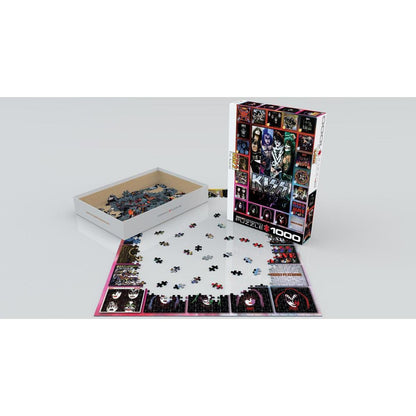 KISS The Albums 1000 Piece Jigsaw Puzzle Eurographics