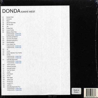 Kanye West - Donda [2022 Deluxe Edition] [New 4 Vinyl Record LP]