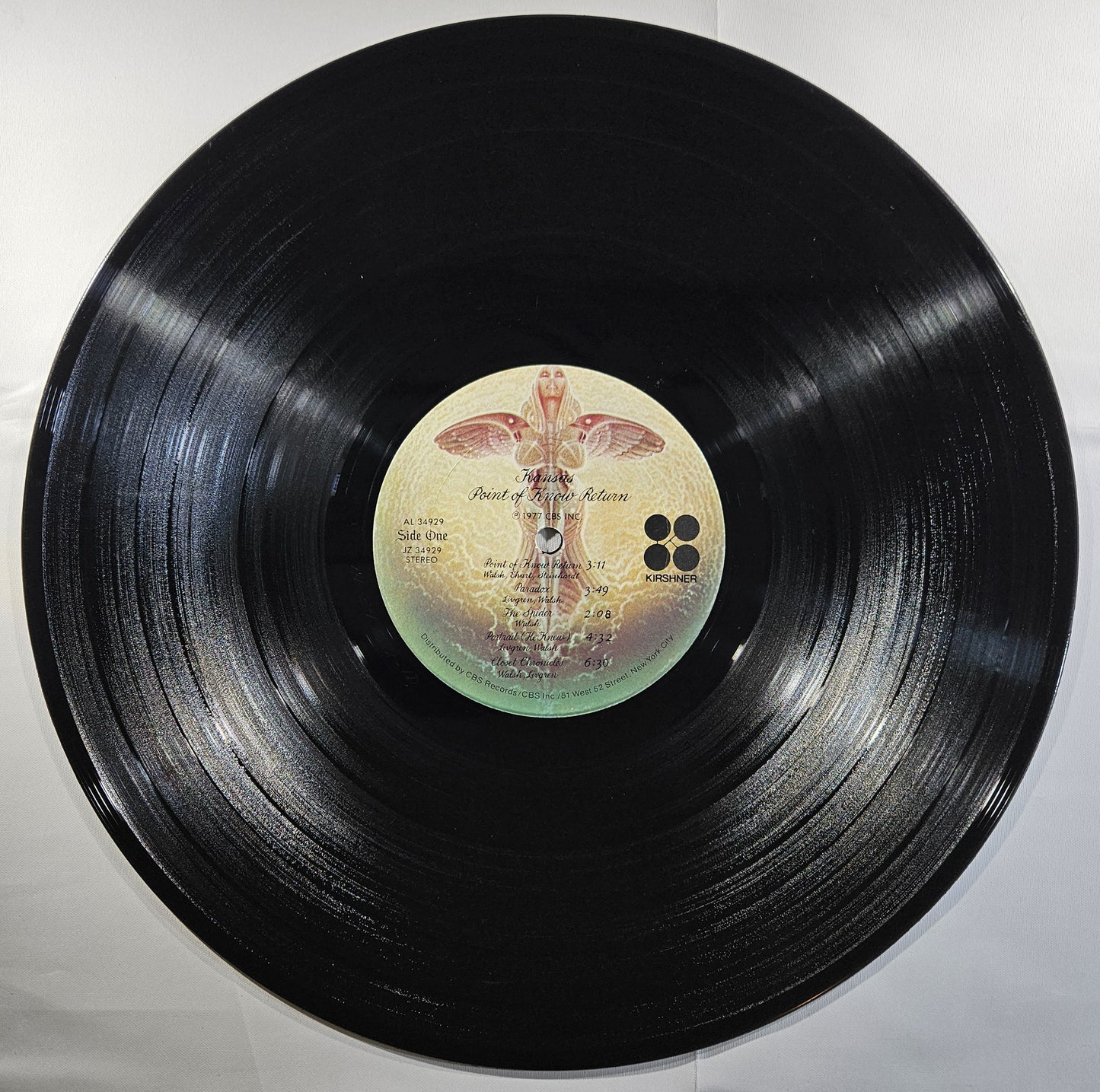 Kansas - Point of Know Return [1977 Terre Haute Press] [Used Vinyl Record LP] [B]