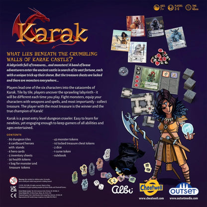 Karak - RPG Strategic Tile Dungeon Game - Outset