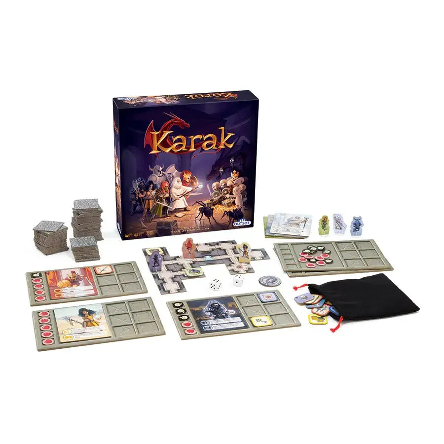 Karak - RPG Strategic Tile Dungeon Game - Outset
