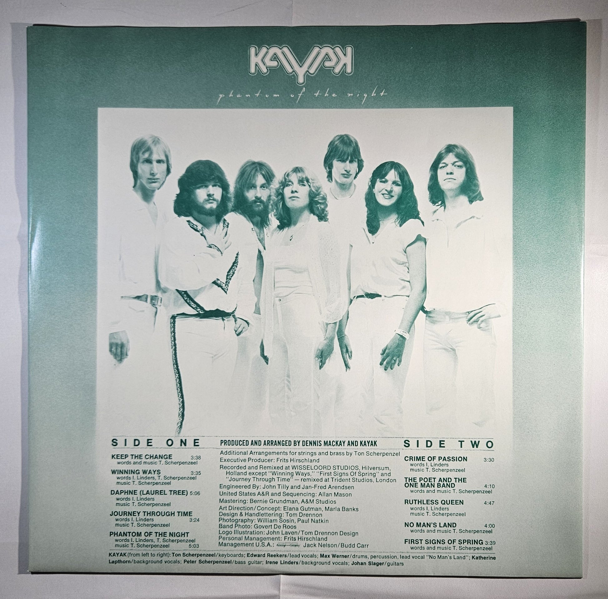 Kayak - Phantom of the Night [1979 Promo] [Used Vinyl Record LP]