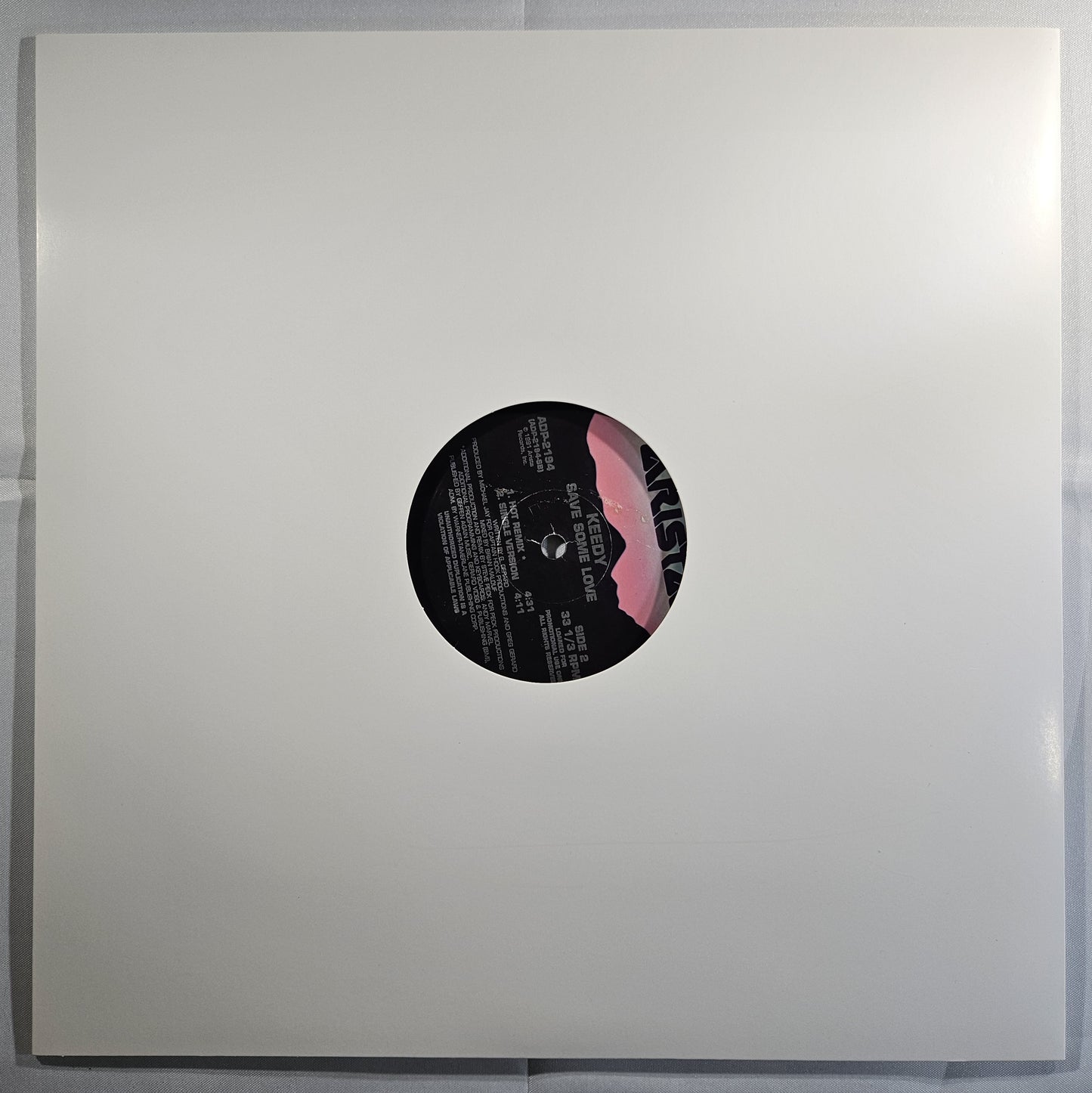 Keedy - Save Some Love [1991 Promo] [Used Vinyl Record 12" Single]