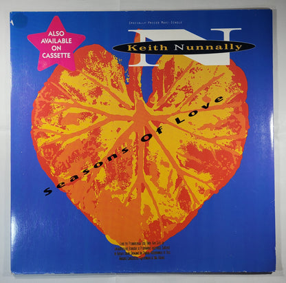 Keith Nunnally - Seasons of Love [1991 Promo] [Used Vinyl Record 12" Single]