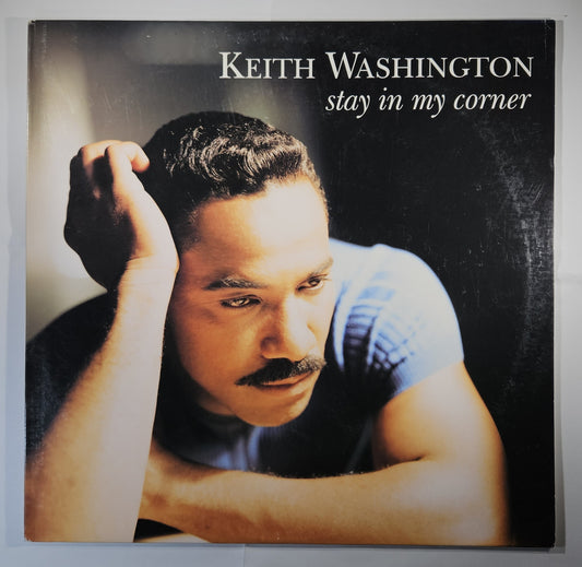 Keith Washington - Stay in My Corner [1993 Promo] [Used Vinyl Record 12" Single]