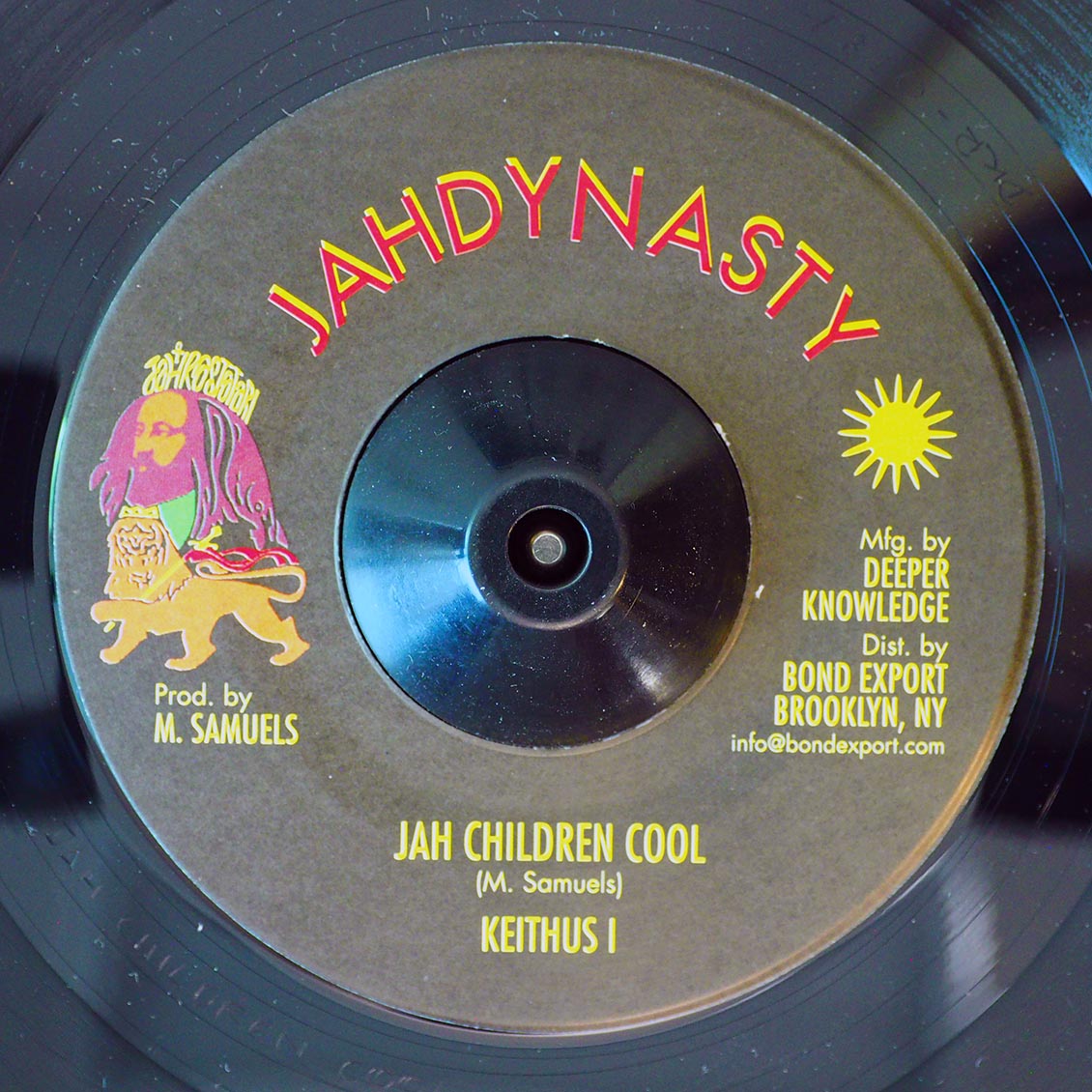 Keithus I - Jah Children Cool [2012 Reissue] [New Vinyl Record 7" Single]