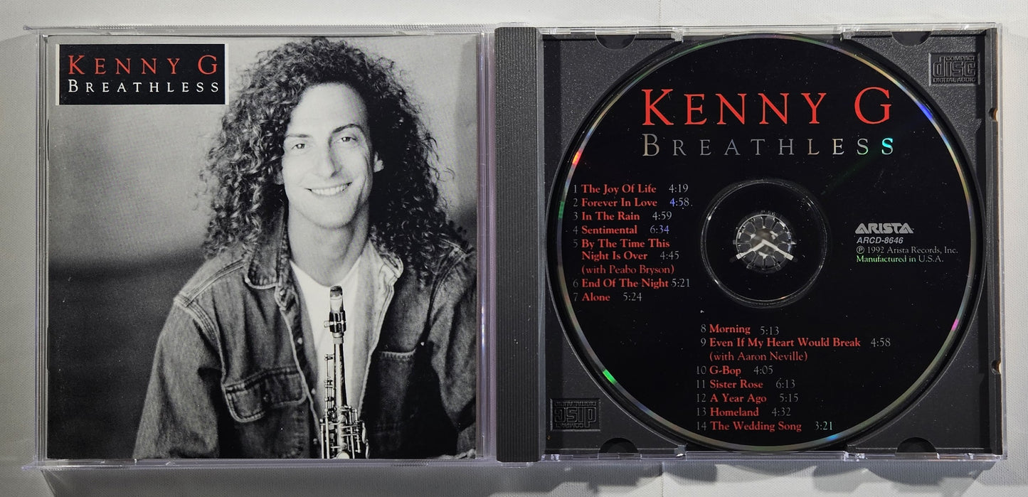Kenny G - Breathless [1992 Club Edition] [Used CD]