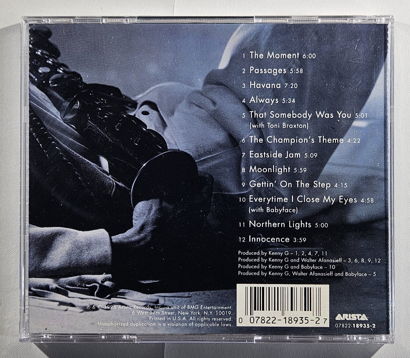 Kenny G - The Moment [1996 Used CD] [C]