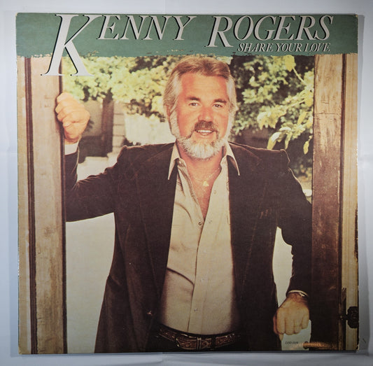 Kenny Rogers - Share Your Love [1981 Jacksonville] [Used Vinyl Record LP] [B]