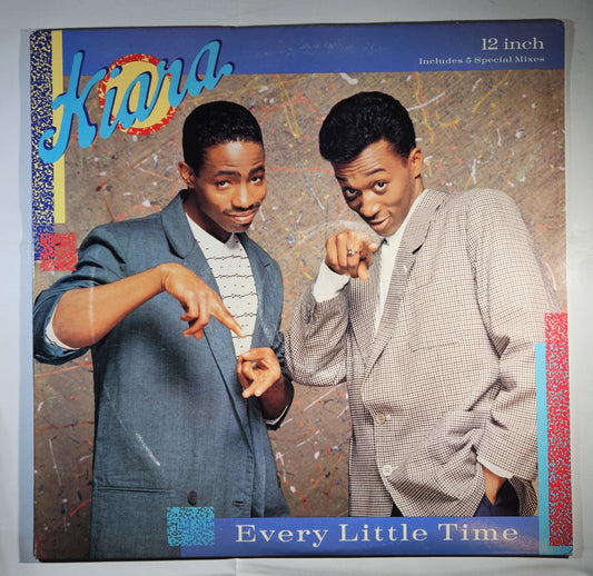 Kiara - Every Little Time [1989 Promo] [Used Vinyl Record 12" Single]