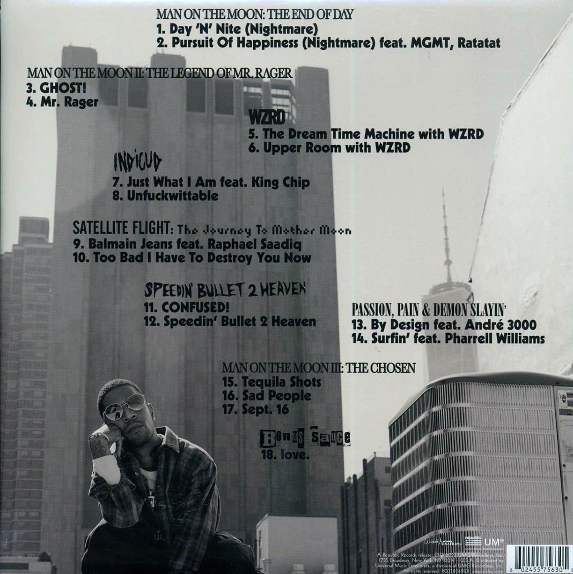 Kid Cudi - The Boy Who Flew to the Moon Vol. 1 [2023 Compilation] [New Double Vinyl Record LP]