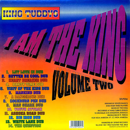 King Tubbys - I Am the King Vol. 2 [1995 New Vinyl Record LP]