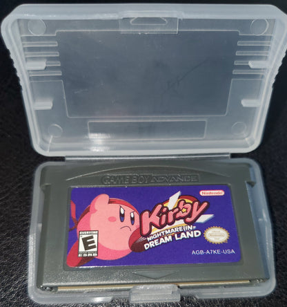 Kirby Nightmare in Dream Land GBA Video Game Boy Advance Ninendo 2002