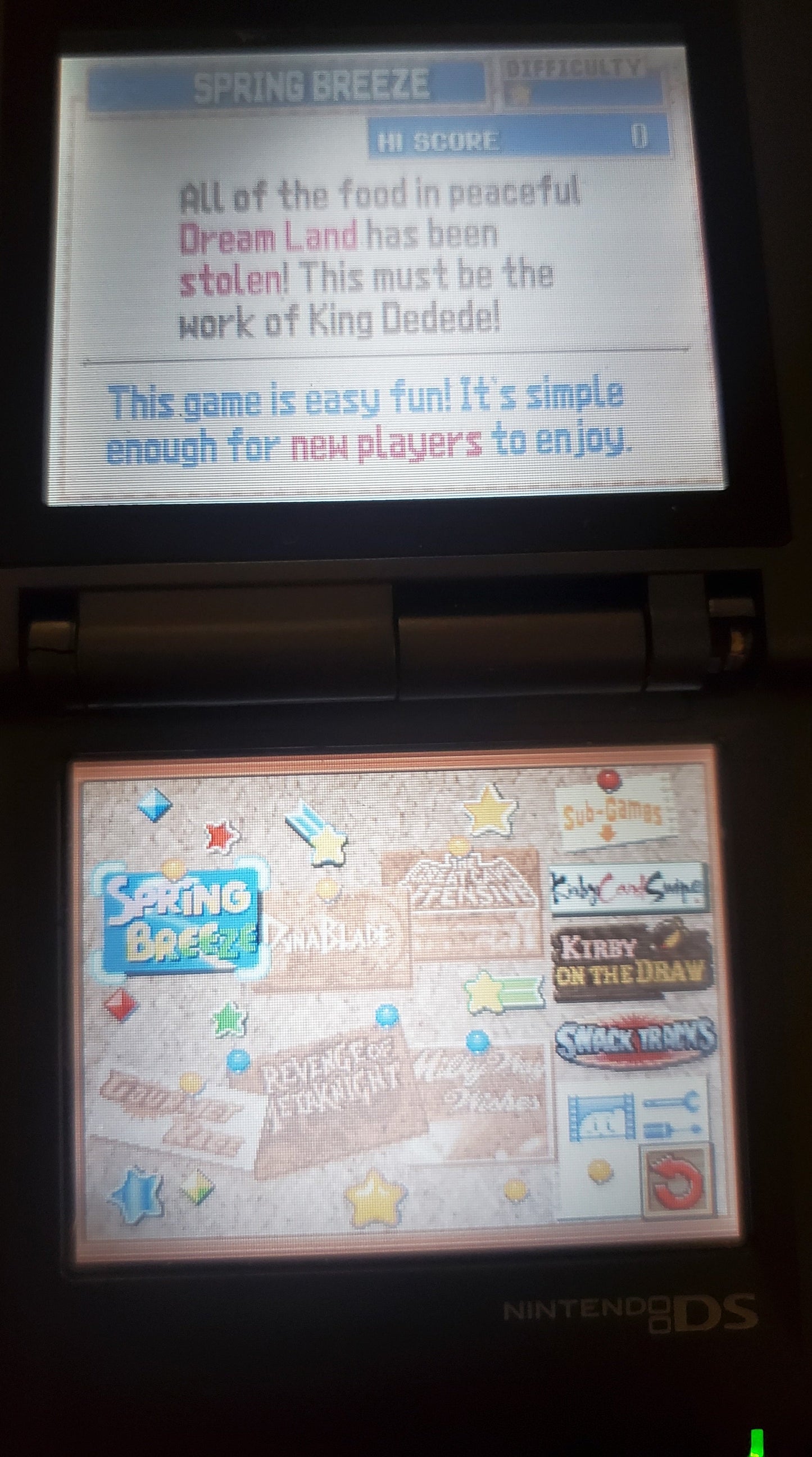 Kirby Super Star Ultra NDS Video Game Cartridge Nintendo DS 2008