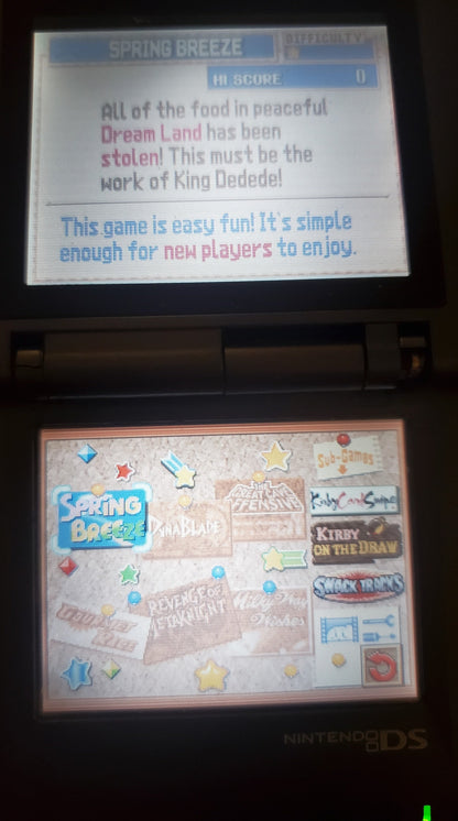 Kirby Super Star Ultra NDS Video Game Cartridge Nintendo DS 2008
