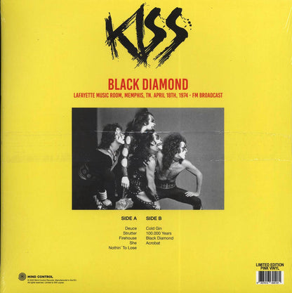 Kiss - Black Diamond [2023 Unofficial Limited Pink] [New Vinyl Record LP]