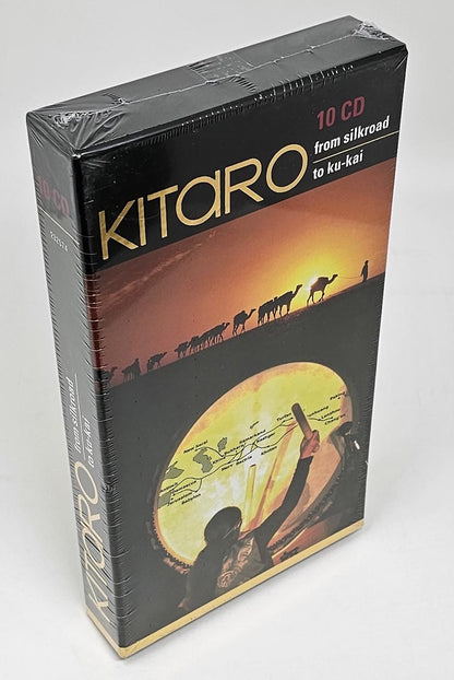 Kitaro - From Silkroad to Ku-Kai [2009 Compilation 24-bit Mastering] [New 10 CD Box Set]