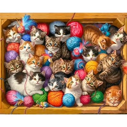 Kittens Galore 1000 Piece Jigsaw Puzzle Springbok